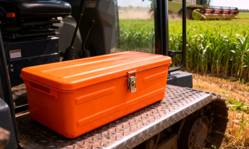 One New Orange Tool Box