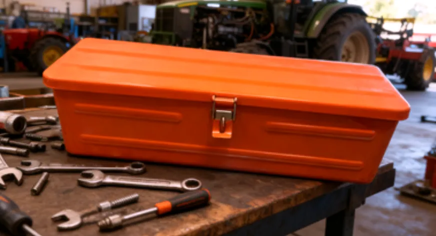 One New Orange Tool Box