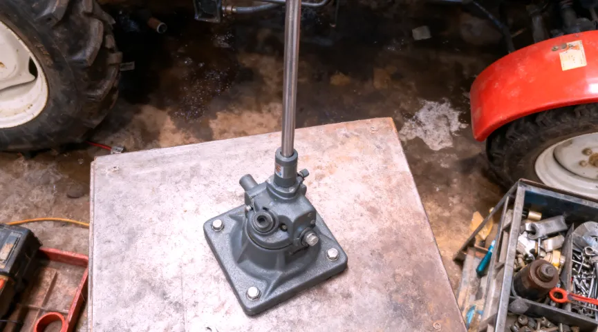 new steering box assy